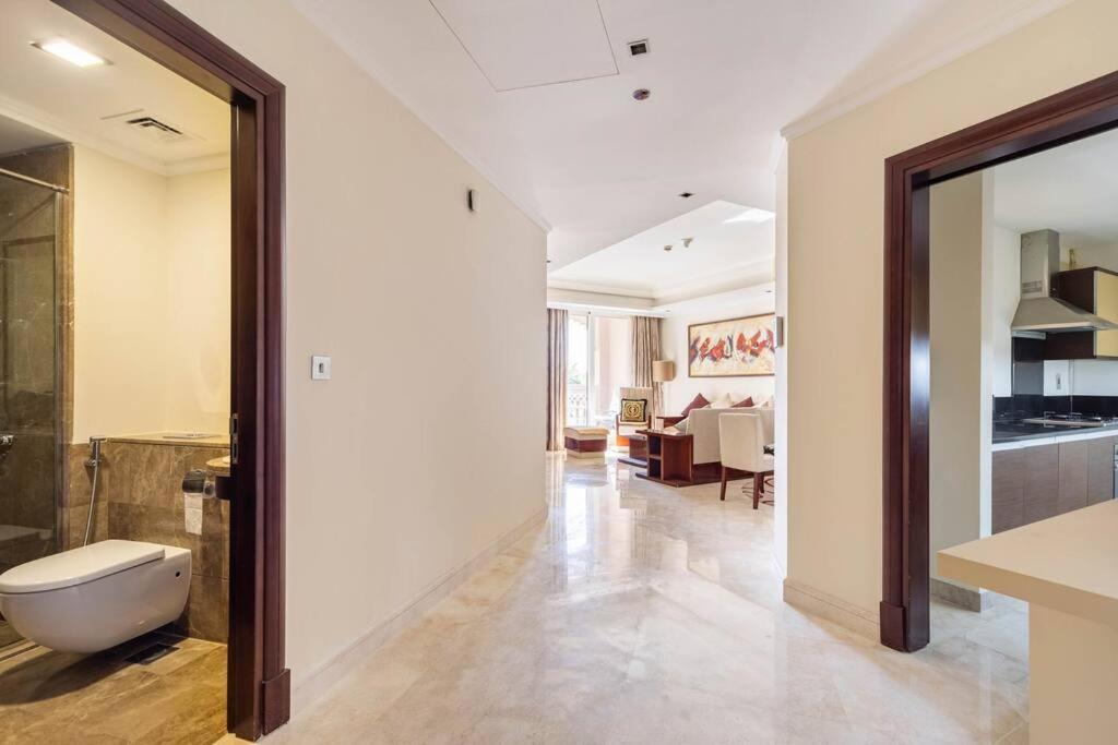 Luxury 1 Bedroom With A Private Beach Taj Granduer Residence At Palm ドバイ エクステリア 写真